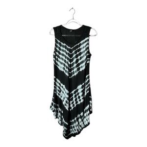 RS Riviera Sun tie dye embroidered sleeveless dress size 2X